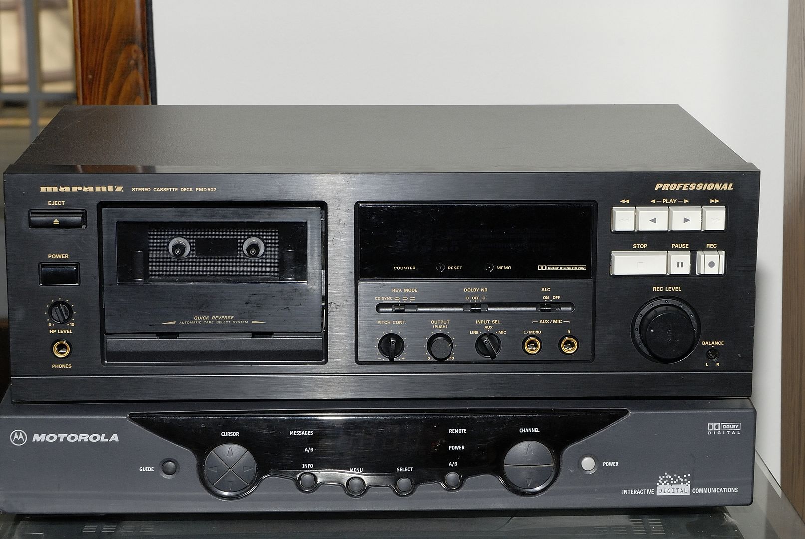 Marantz PMD502　業務用カセットデッキ Marantz PMD 502 Stereo Cassette Deck test - YouTube